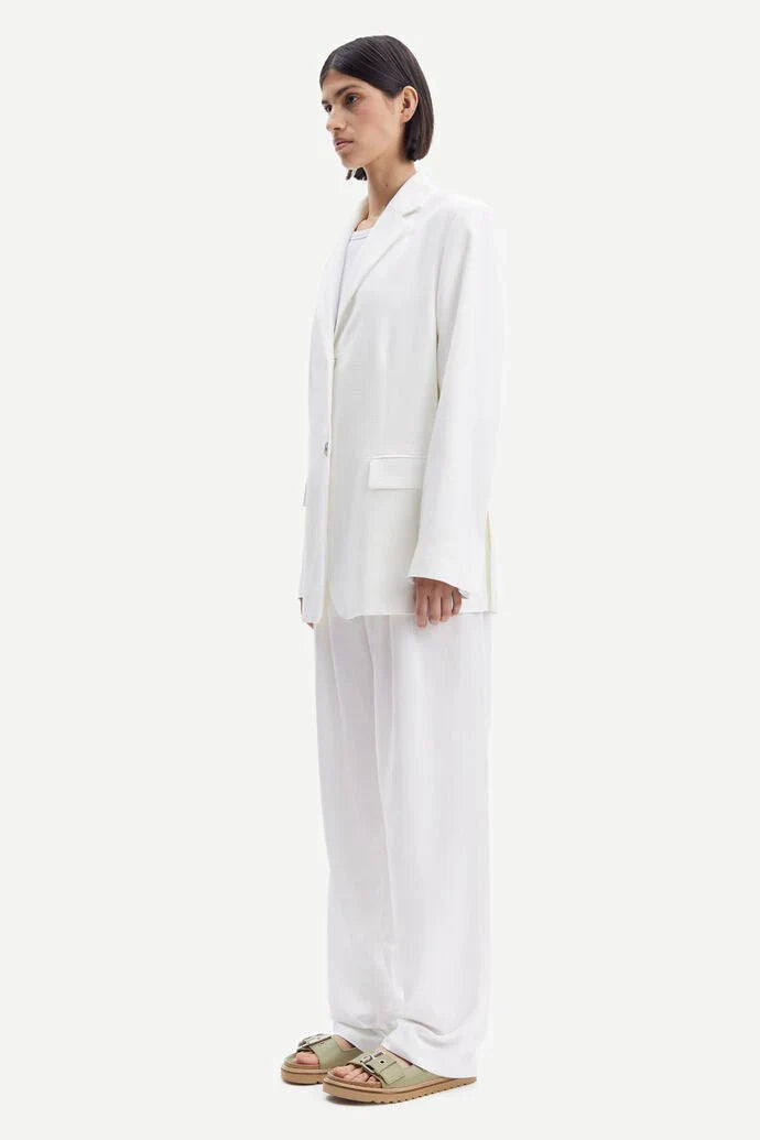 Blazer en ecovero | Écru "luzy blazer clear cream"