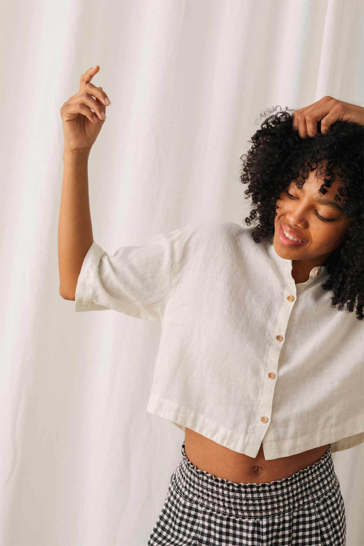 Chemise | blanc "Sandon - off white"