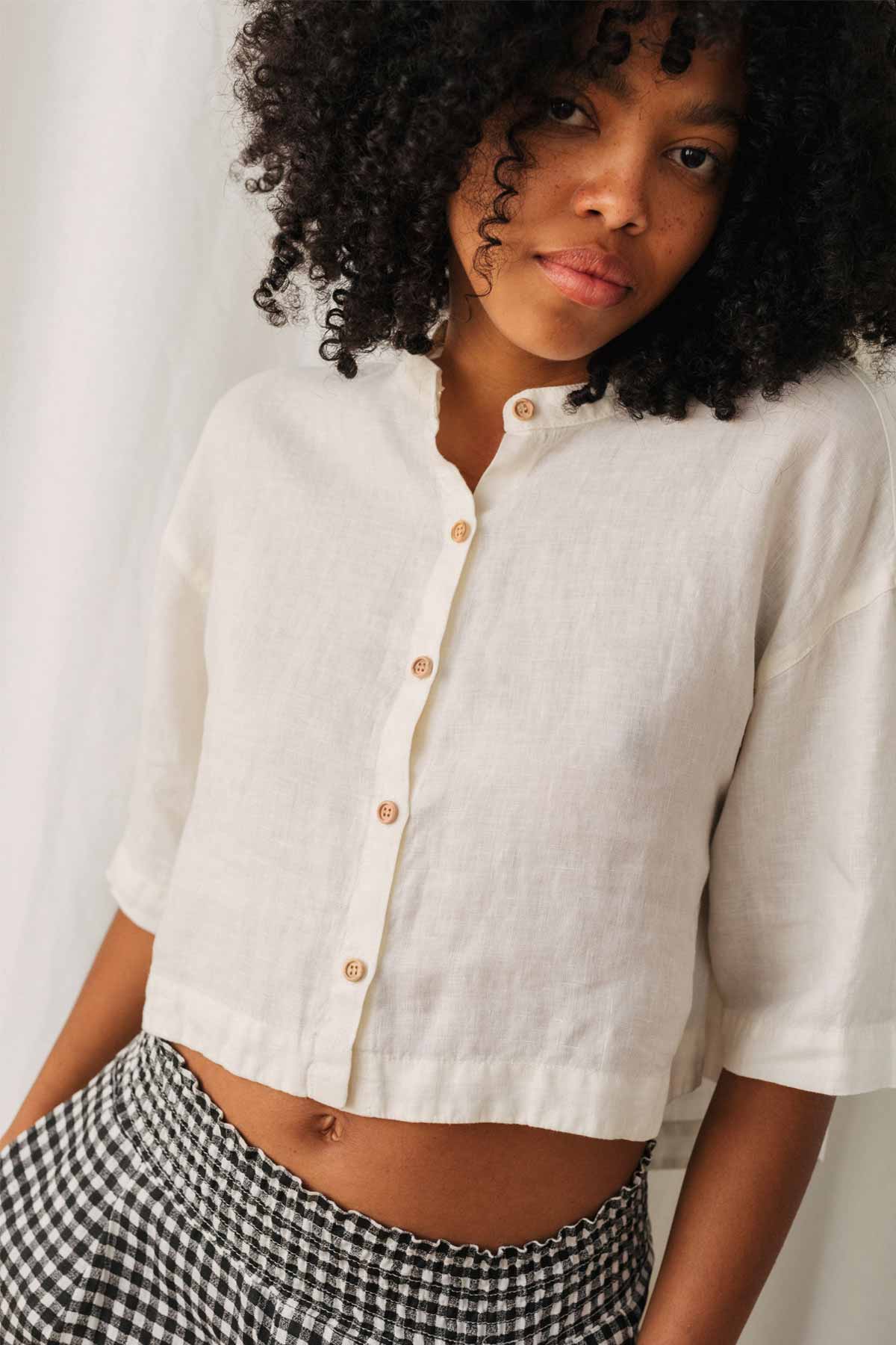 Chemise | blanc "Sandon - off white"