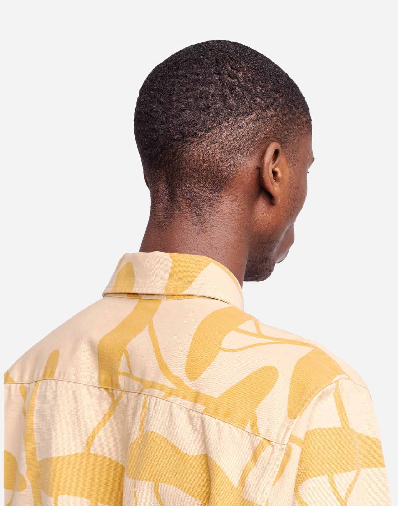 Chemise en coton bio | sable "slow pinede"