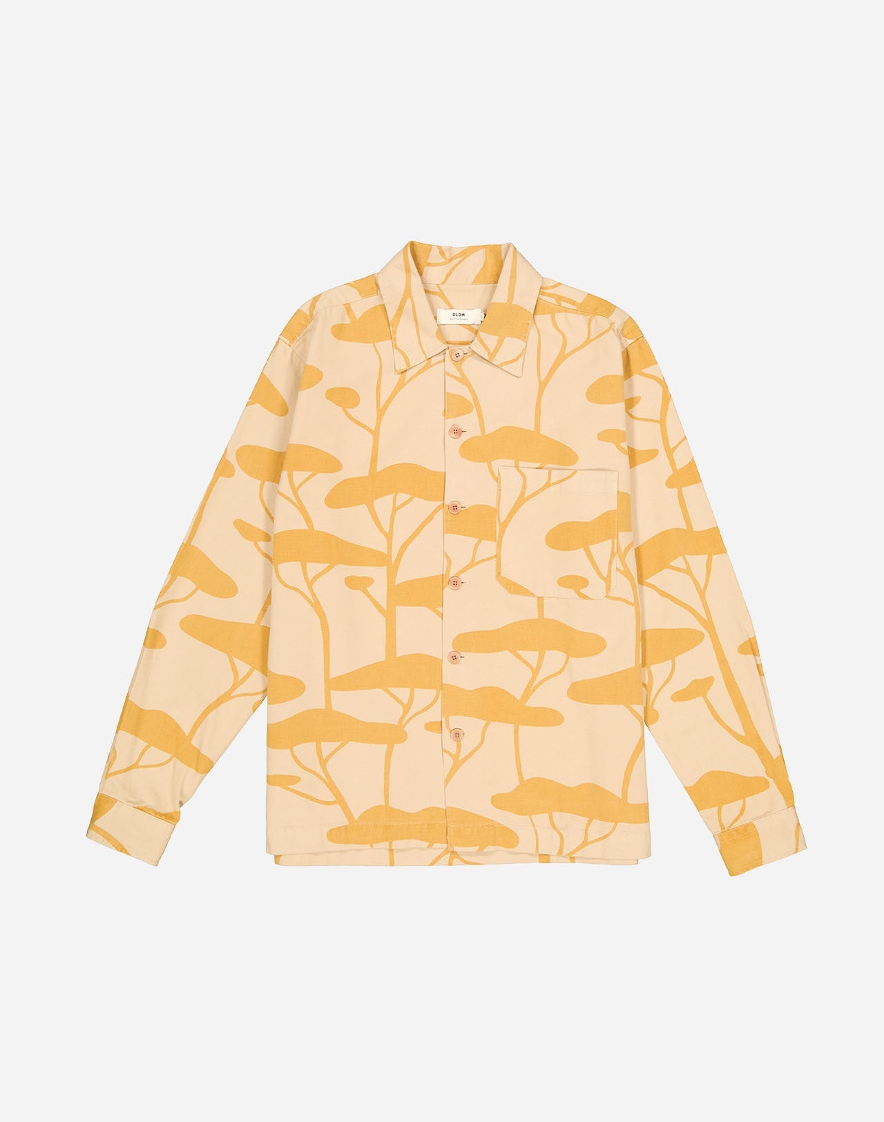 Chemise en coton bio | sable "slow pinede"