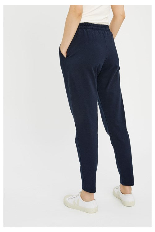 Pantalon marine en coton bio - Sasha
