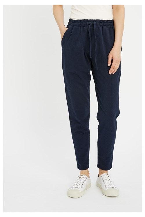 Pantalon marine en coton bio - Sasha