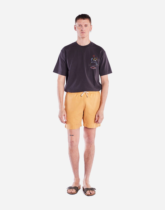 Short en tencel® (procédé Lyocell) | jaune "Short bodhi25 jaune - yellow"