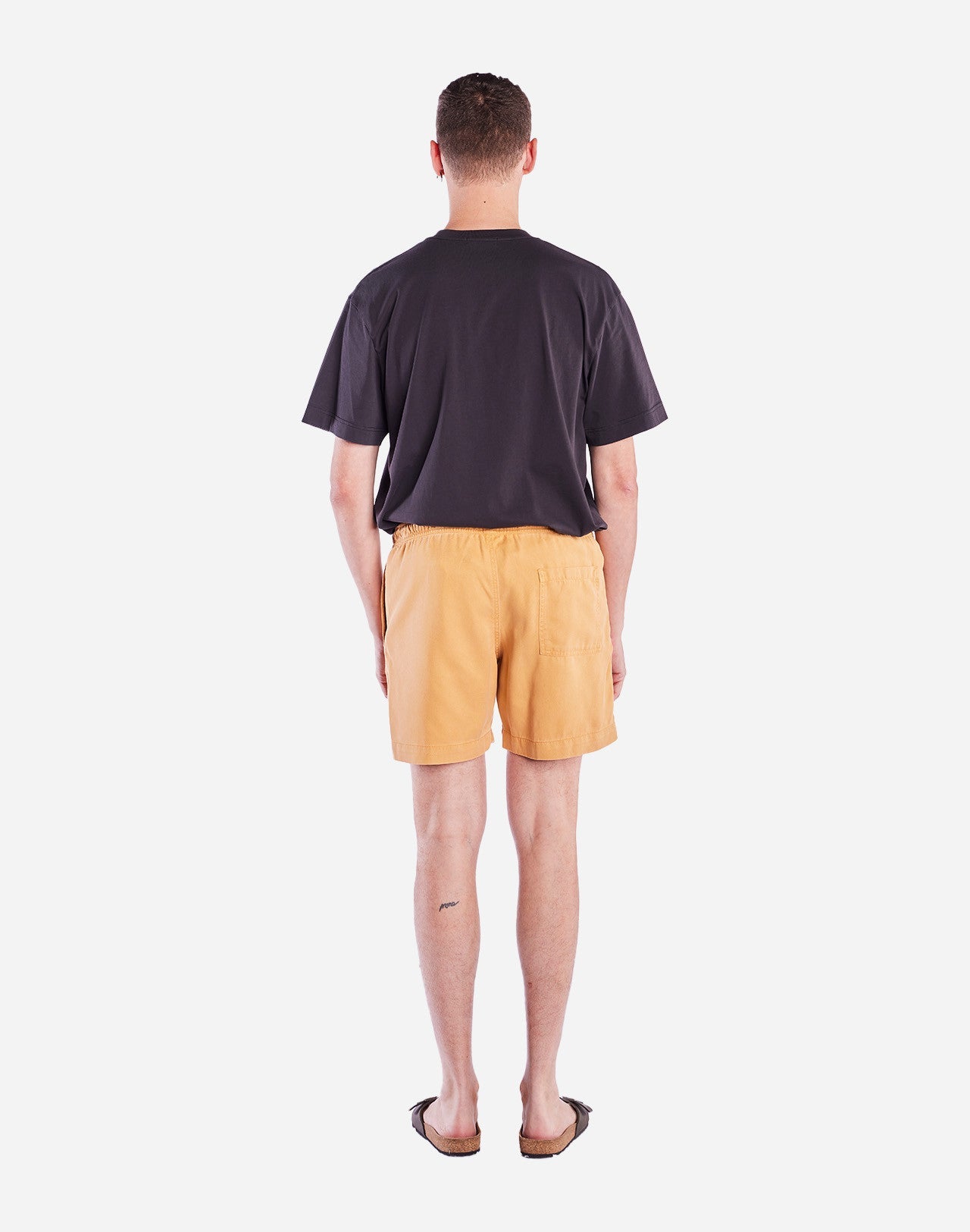 Short en tencel® (procédé Lyocell) | jaune "Short bodhi25 jaune - yellow"