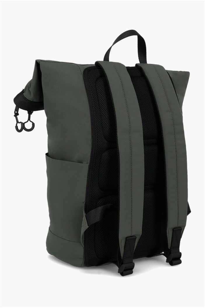 Sac à dos roll top recyclé kaki - SKOPIE