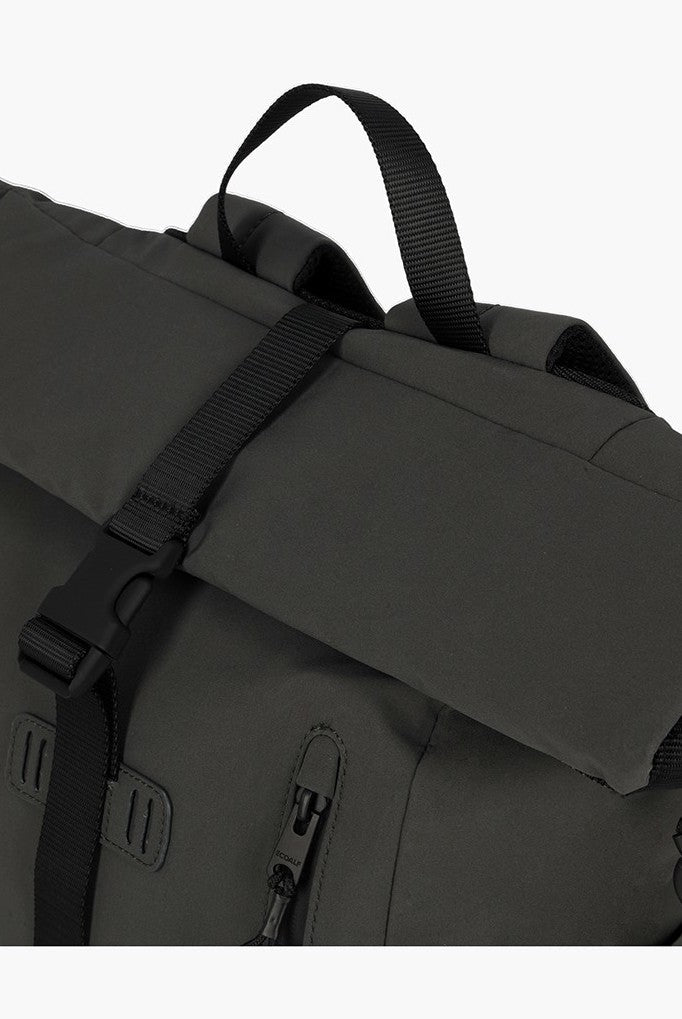 Sac à dos anthracite roll top recyclé - SKOPIE