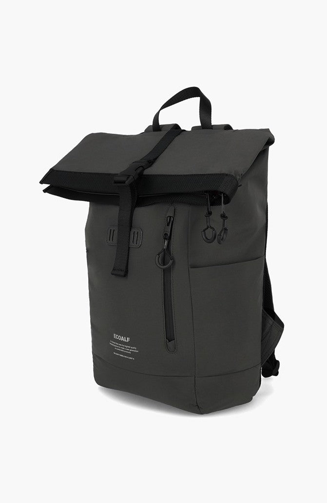 Sac à dos anthracite roll top recyclé - SKOPIE