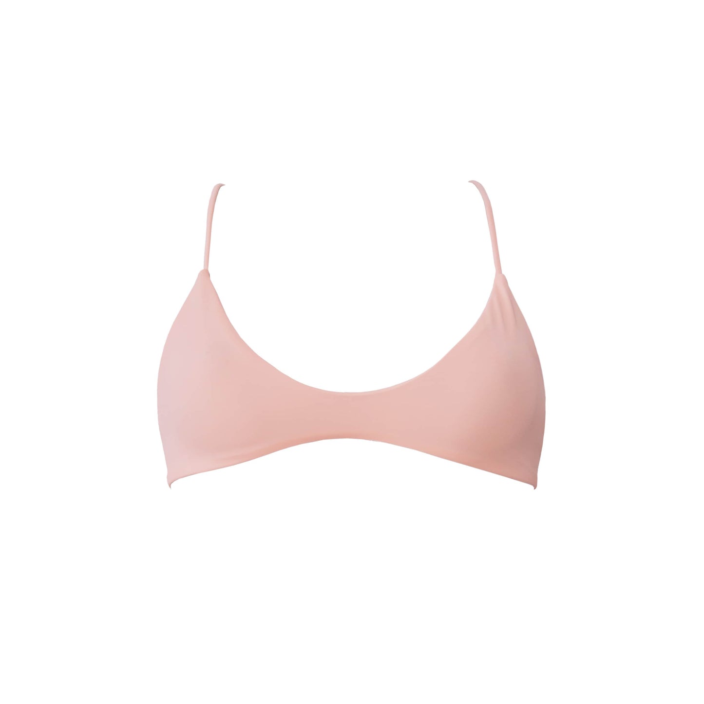 Haut de bikini rose recyclé - soller