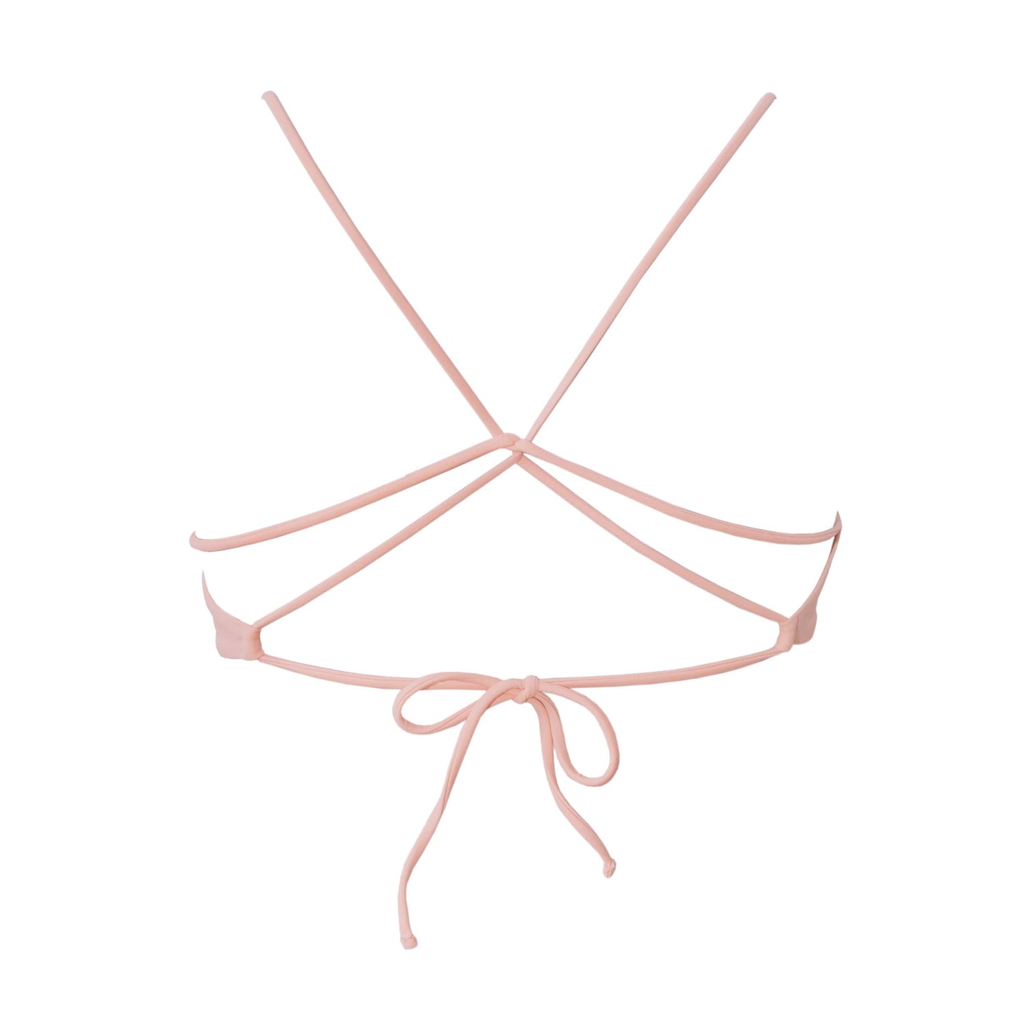 Haut de bikini rose recyclé - soller