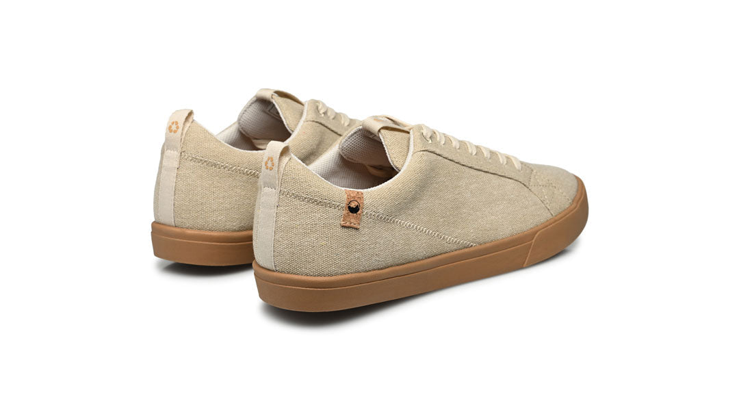 Baskets en coton bio et matière recyclée | beige "cannon canvas m 2.0 dune"