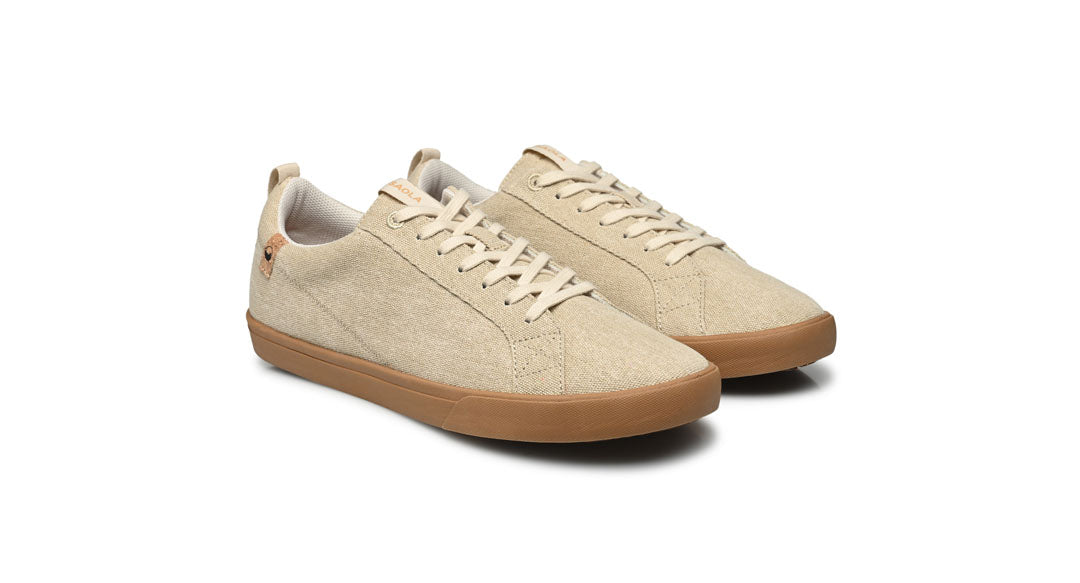Baskets en coton bio et matière recyclée | beige "cannon canvas m 2.0 dune"