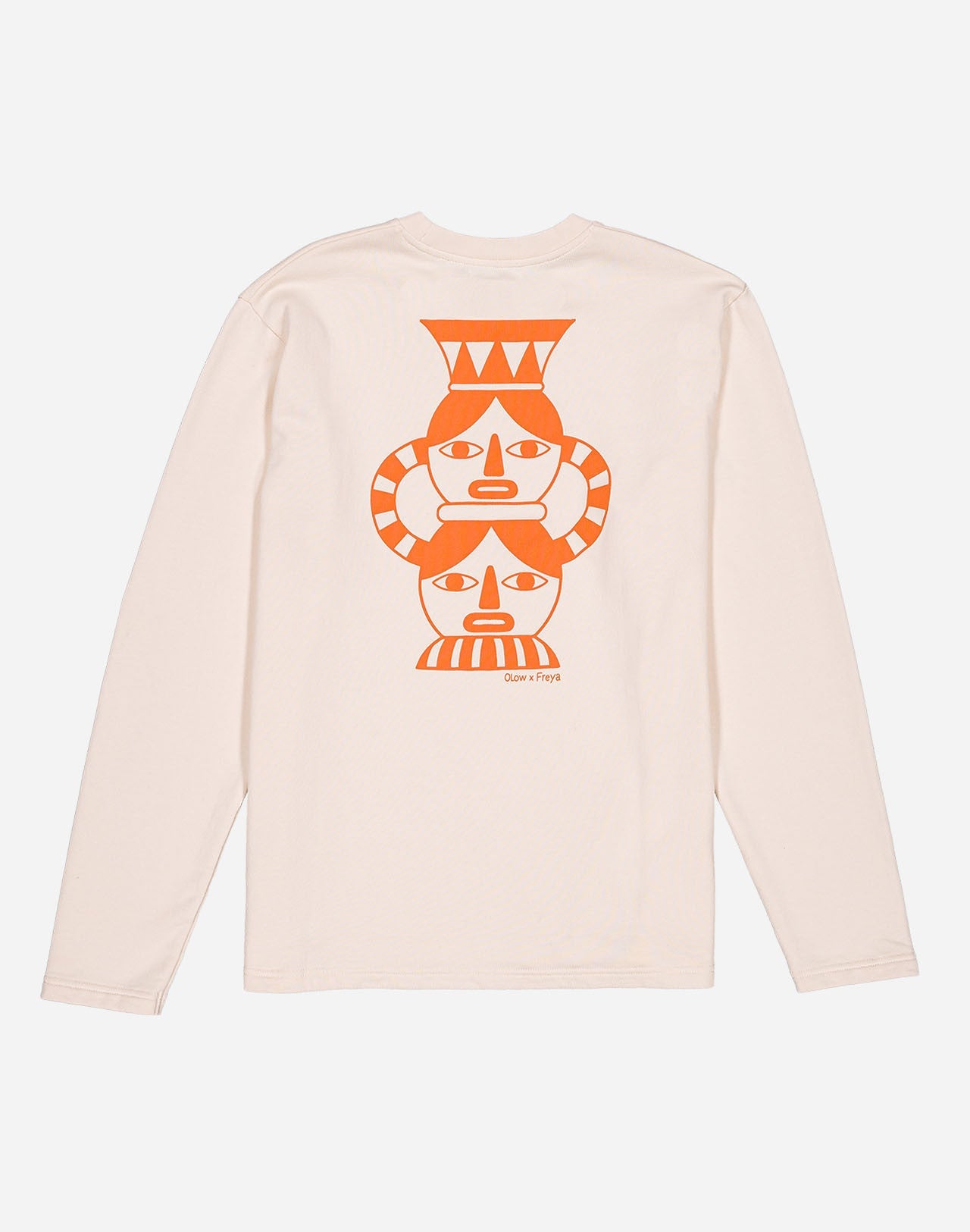 Sweat en coton biologique | "Sweat duality ivoire - ivory"