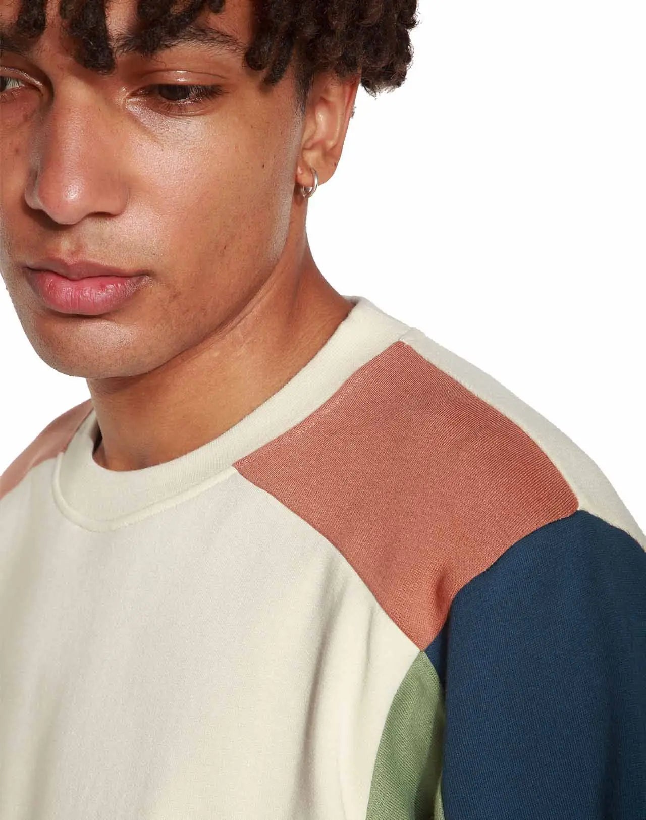 Sweat en coton bio | multicolore "marty"