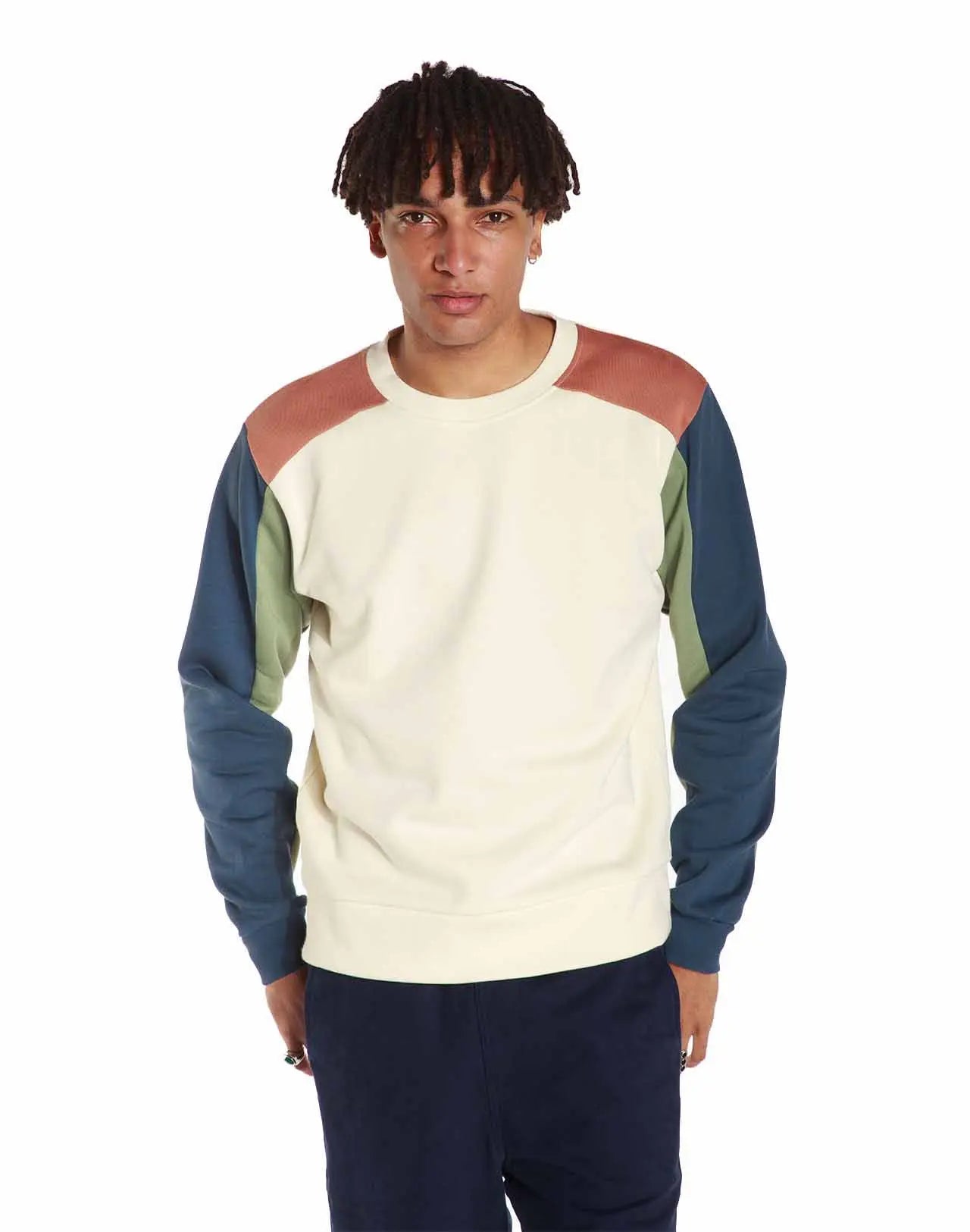 Sweat en coton bio | multicolore "marty"