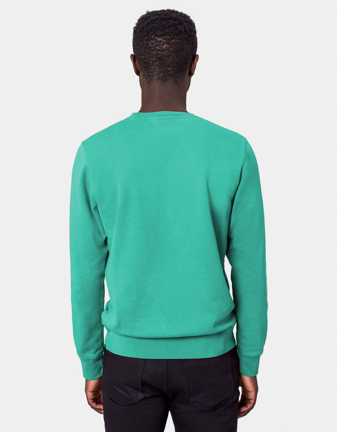 Sweat en coton bio | bleu turquoise "tropical sea"