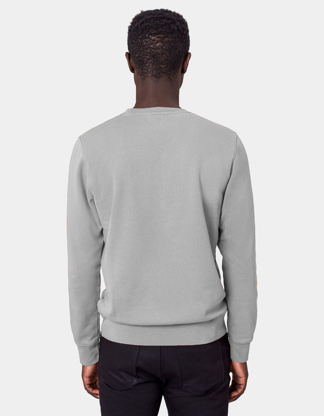 Sweat en coton bio | gris "Heather grey"