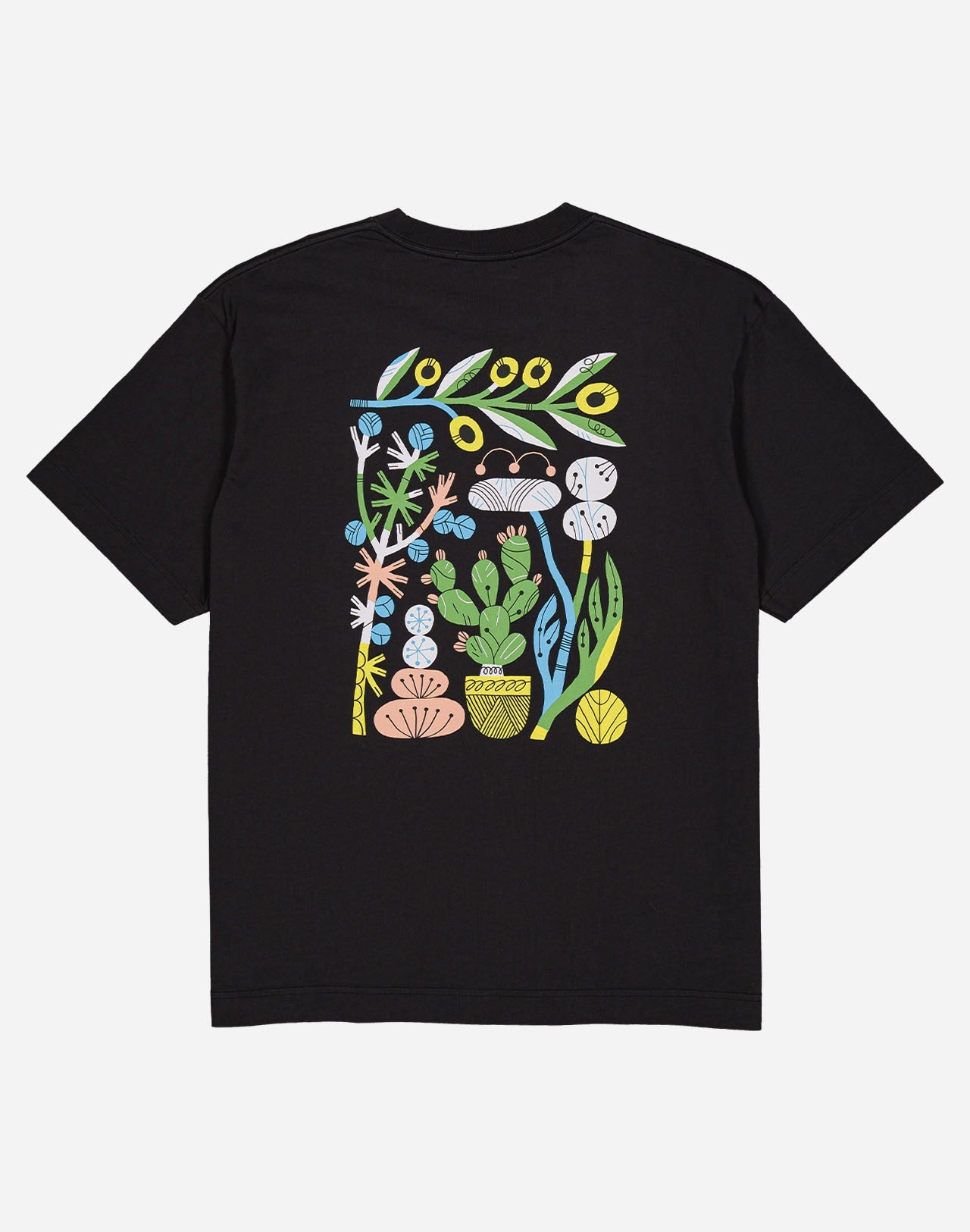 t-shirt ourika noir carbone - carbon black