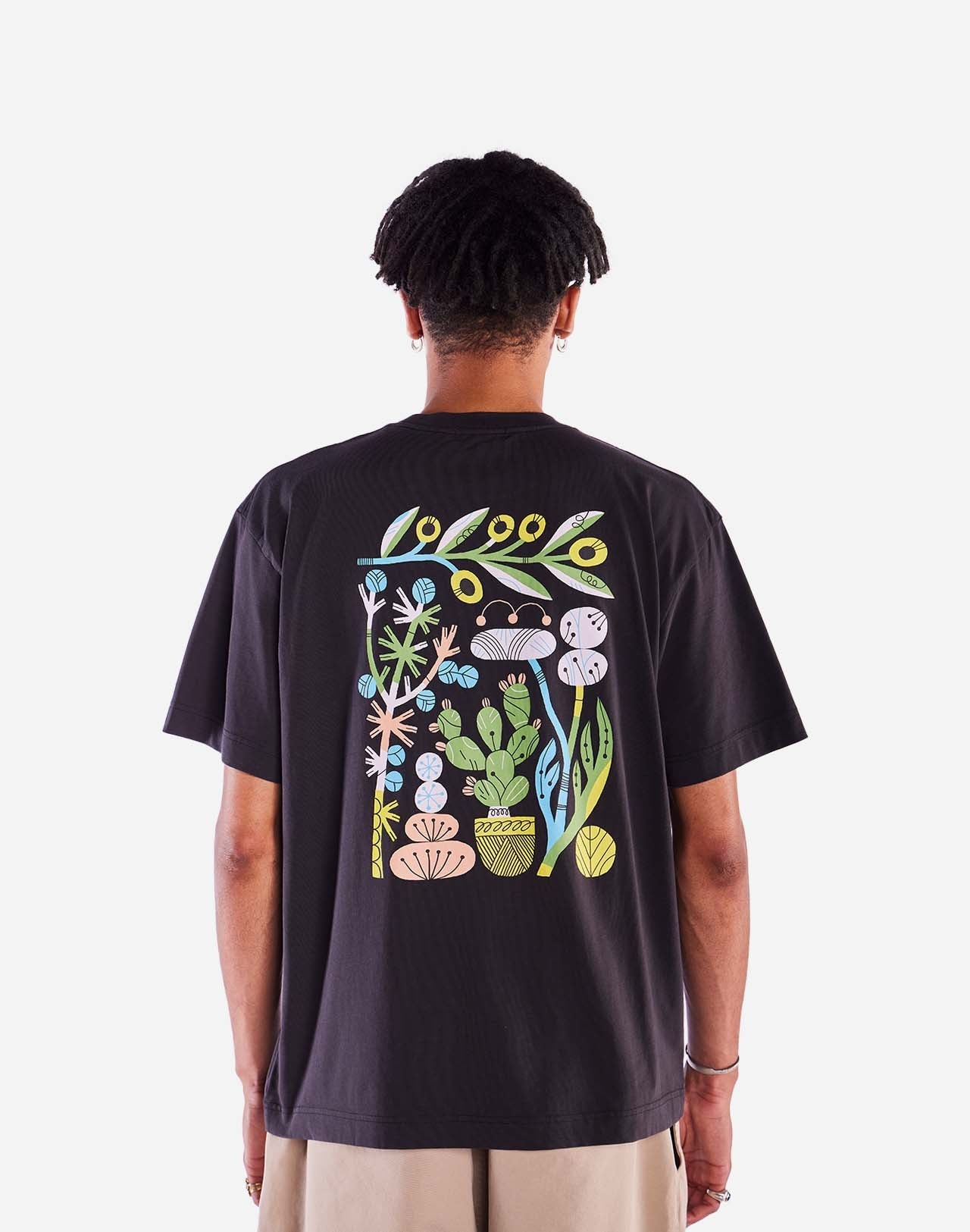t-shirt ourika noir carbone - carbon black