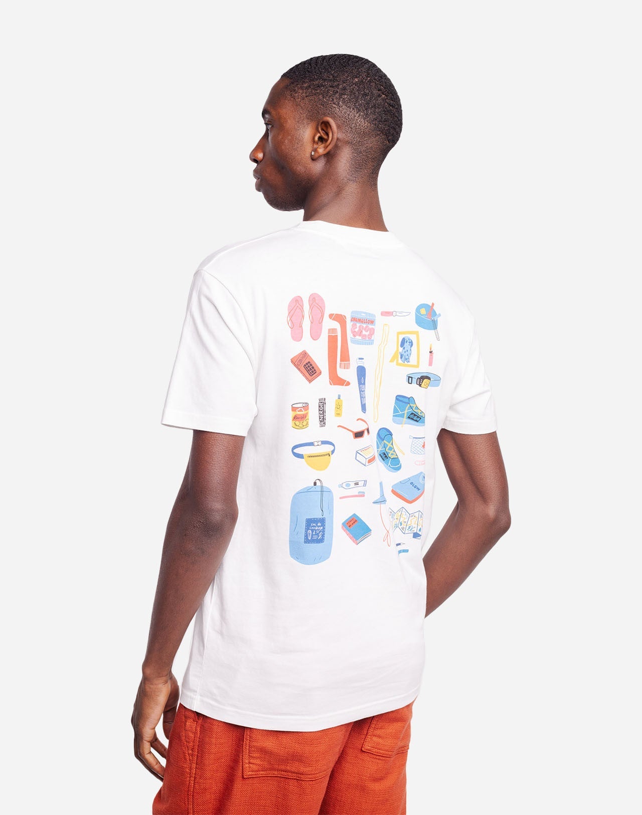 t-shirt en coton bio | écru " pack"