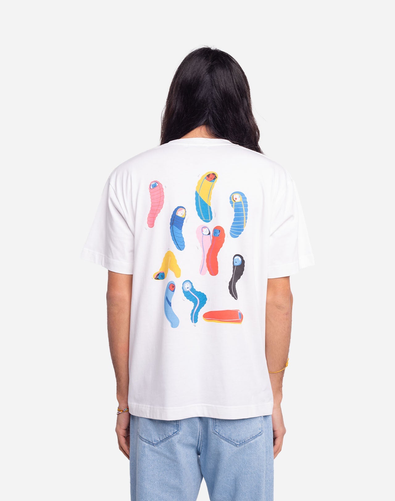 t-shirt en coton bio | écru "boom"