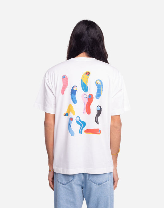 t-shirt en coton bio | écru "boom"