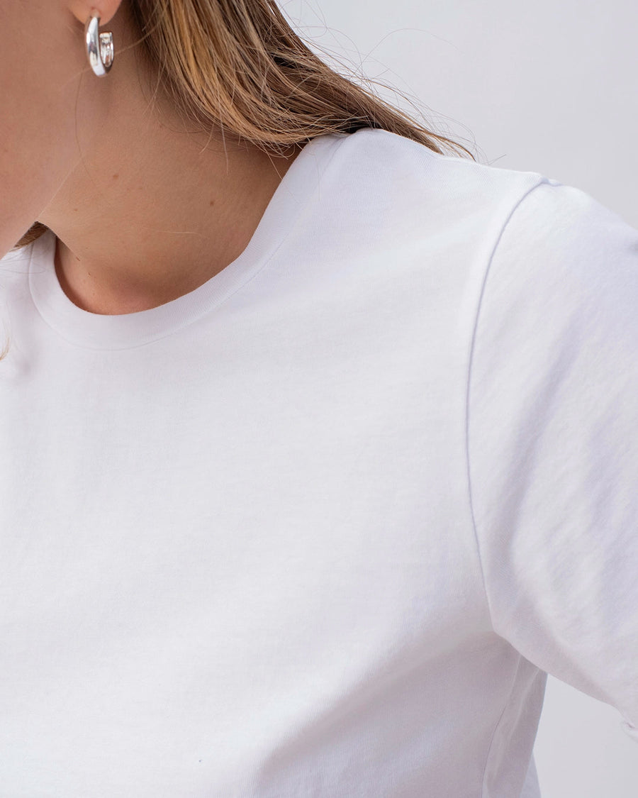 T-shirt en coton bio | blanc