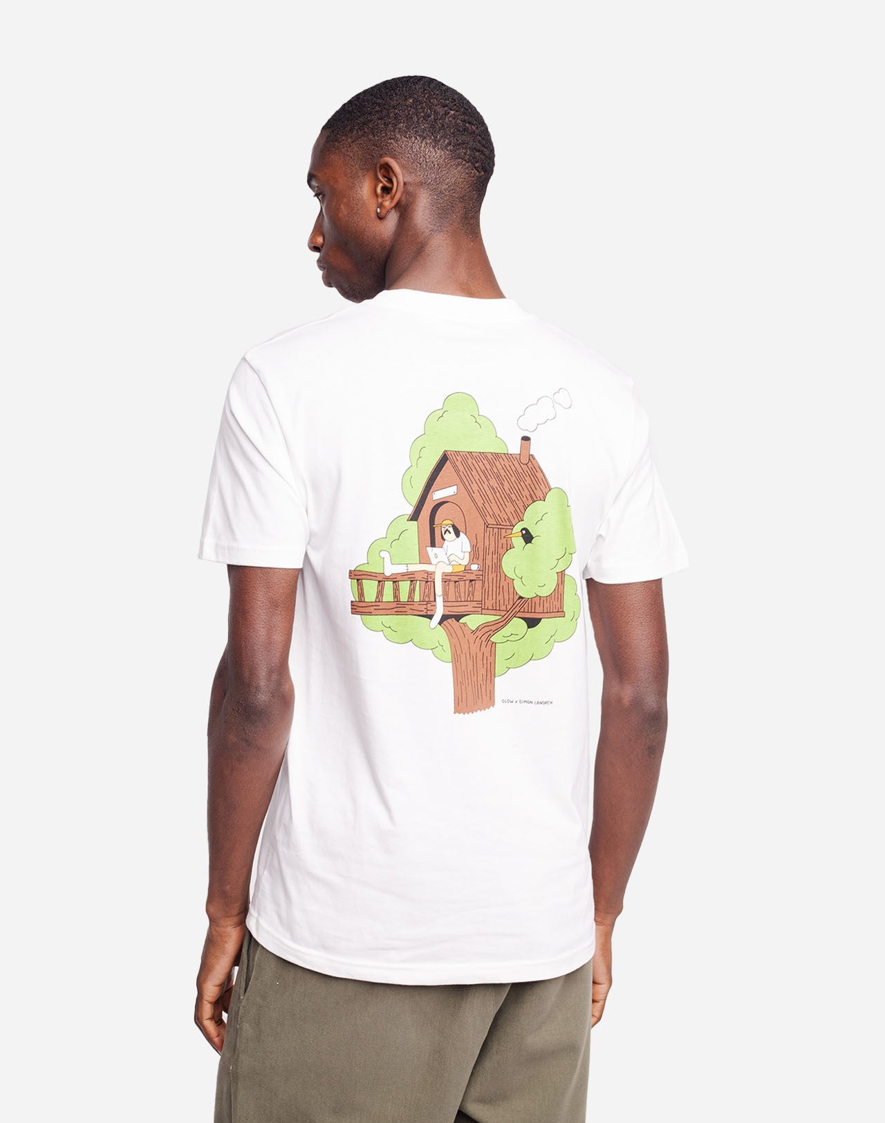 t-shirt en coton bio | écru "freelancer"
