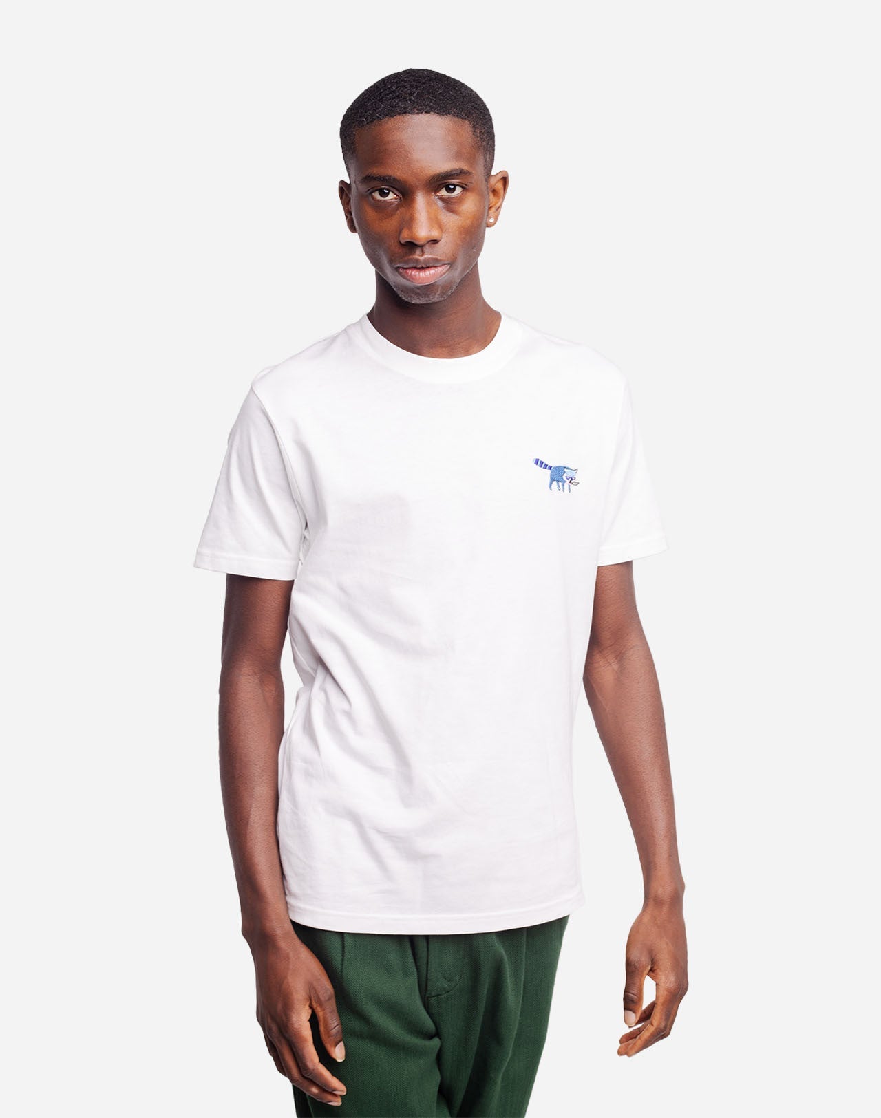 t-shirt en coton bio | écru "racoon"
