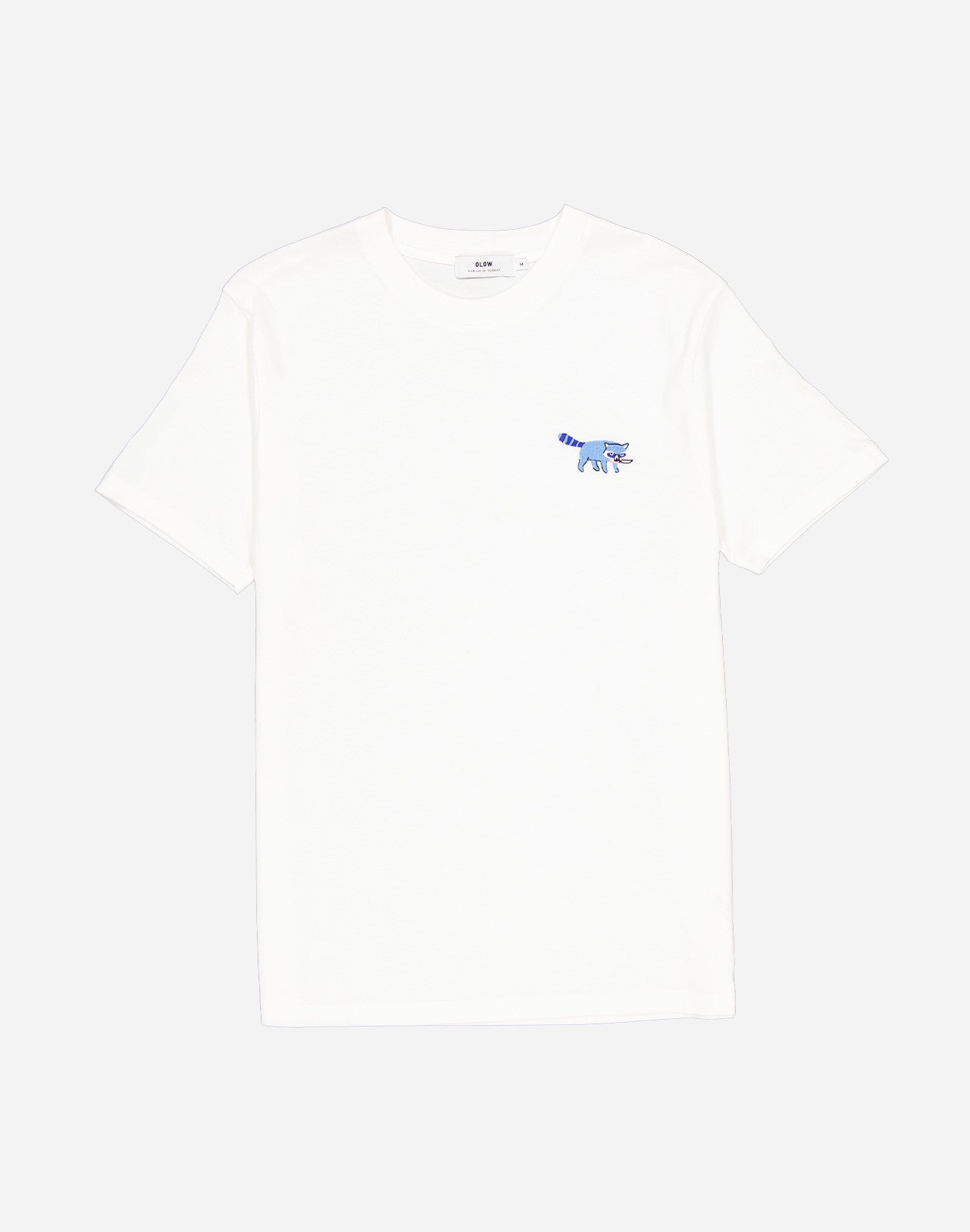 t-shirt en coton bio | écru "racoon"