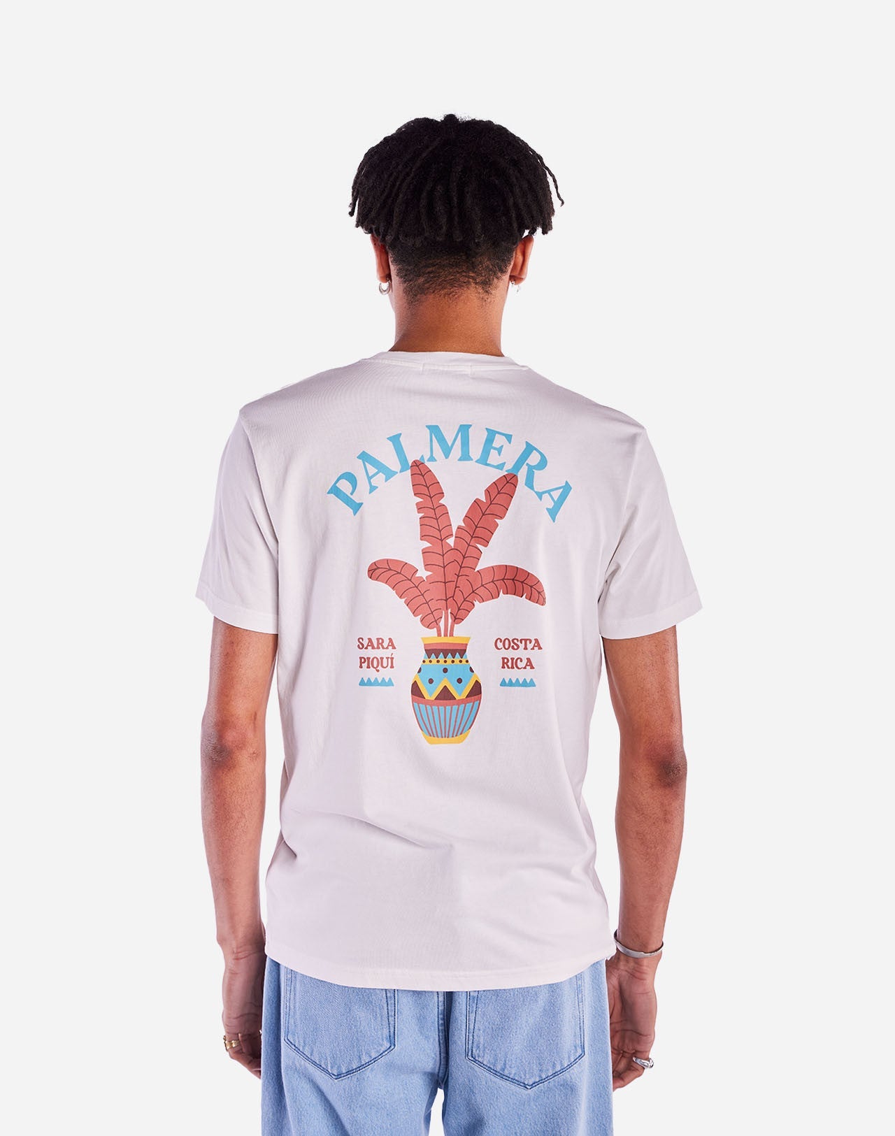 T-shirt en coton bio | blanc "sarapiqui ecru"