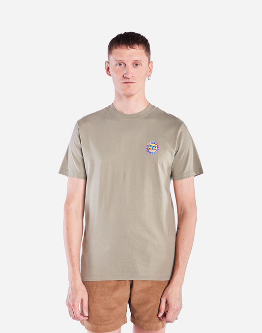 T-shirt en coton bio | vert "yage argile"