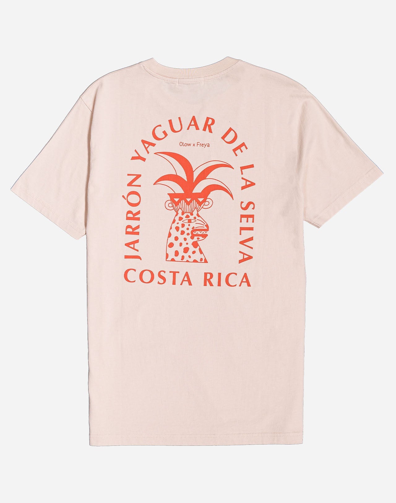 T-shirt en coton bio | écru "yaguar creme"