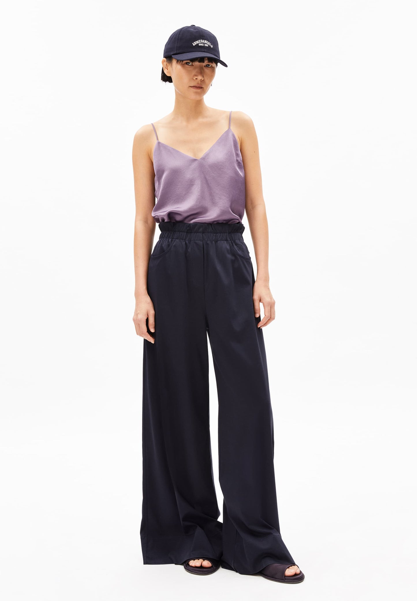 Top en viscose ecovero | violet "taomaa - sunset sky"