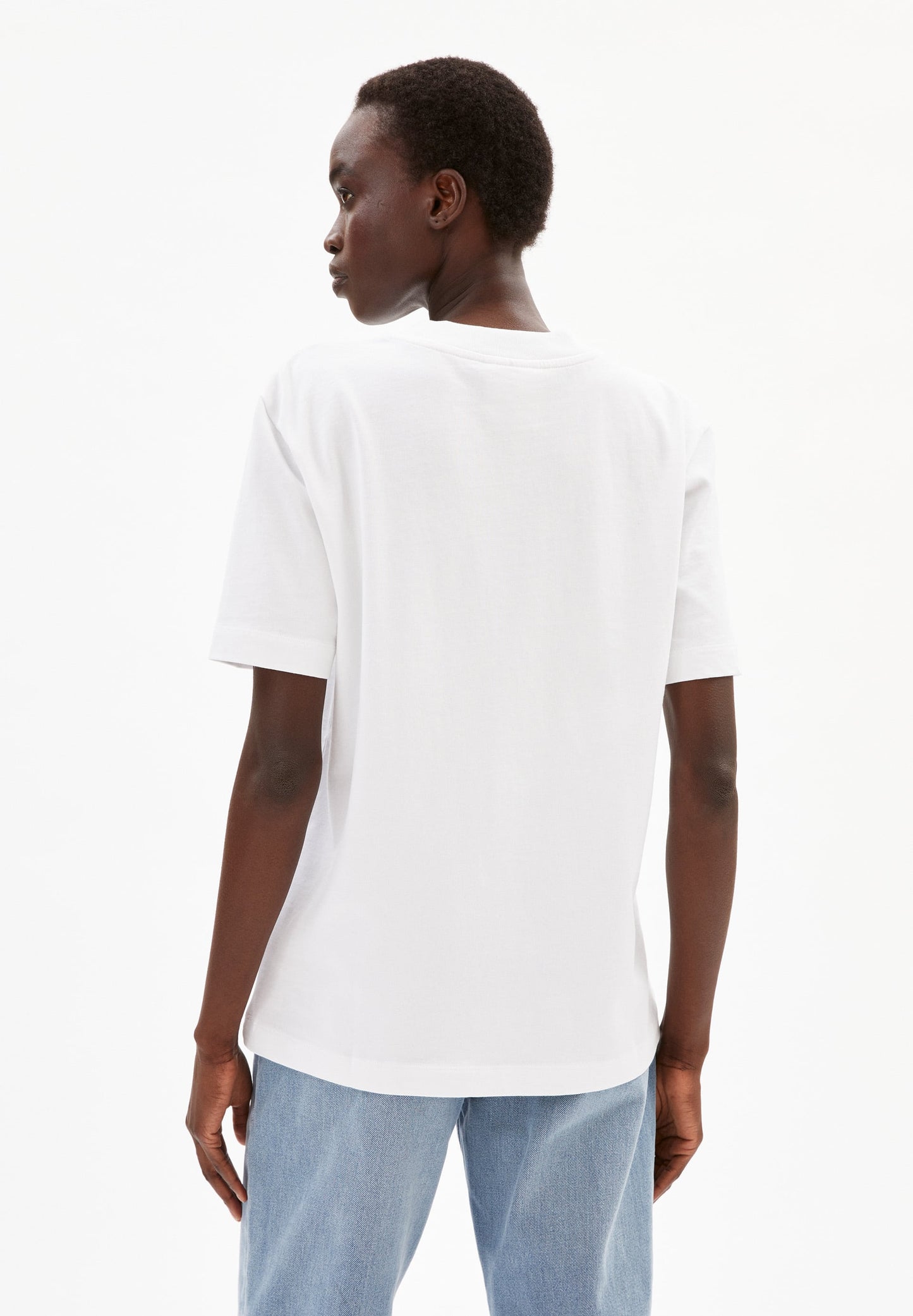T-shirt blanc en coton bio - Taraa