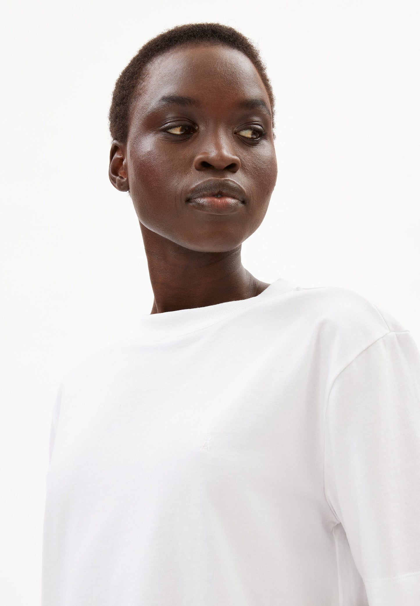 T-shirt blanc en coton bio - Taraa