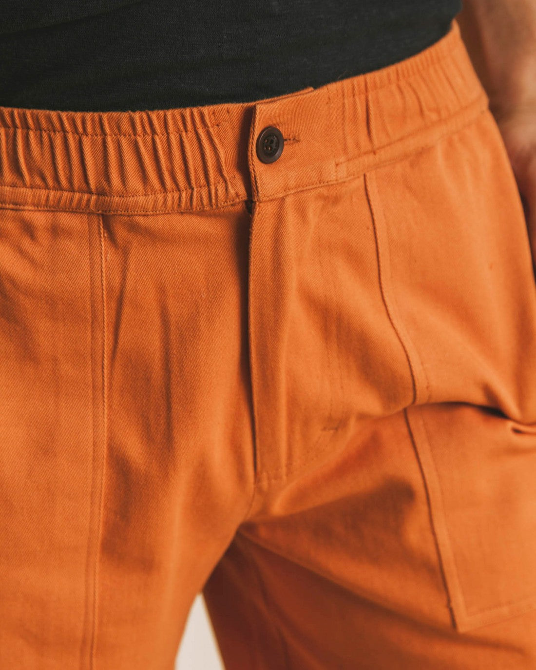 Short cargo terracotta en coton bio - Kivu
