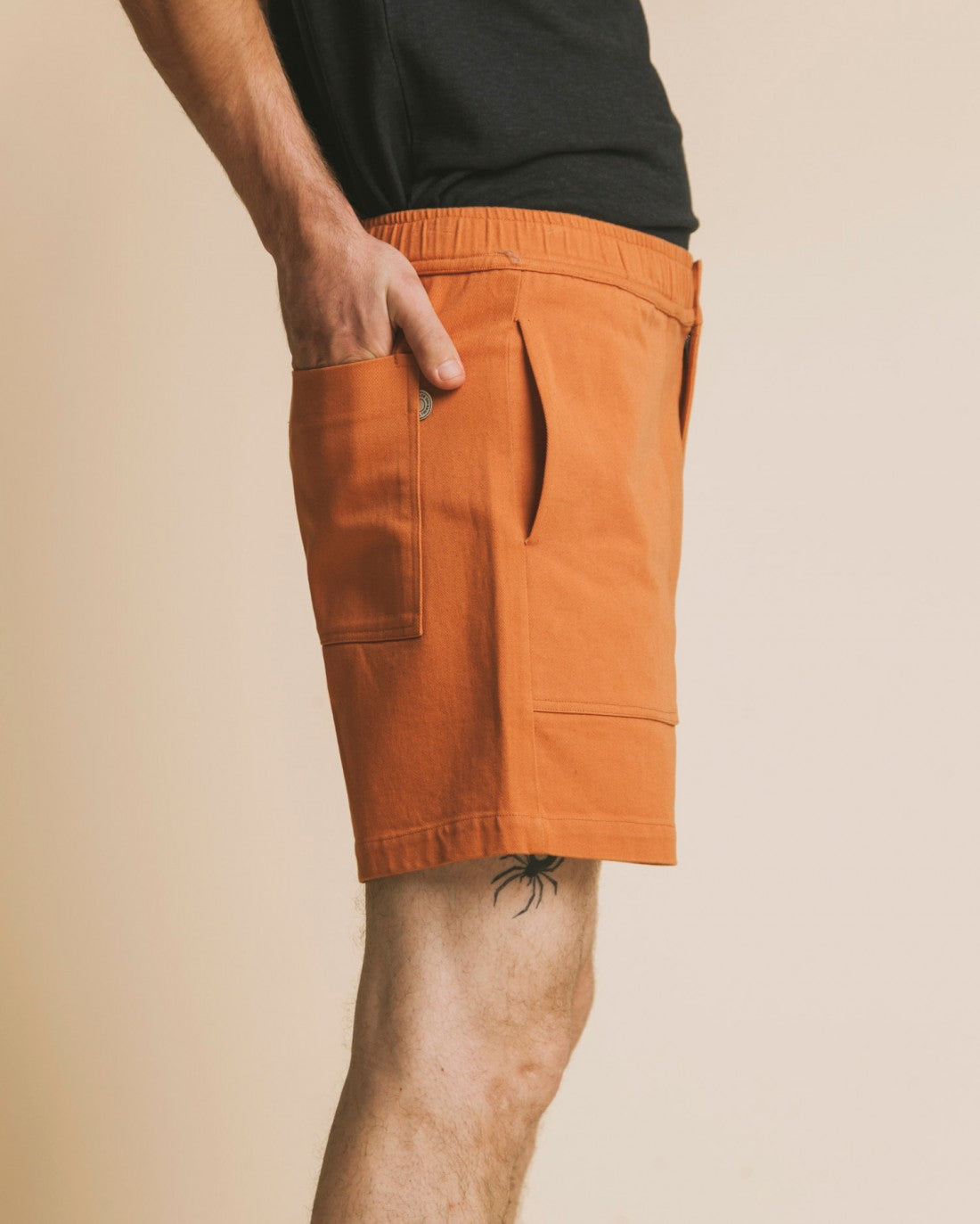 Short cargo terracotta en coton bio - Kivu
