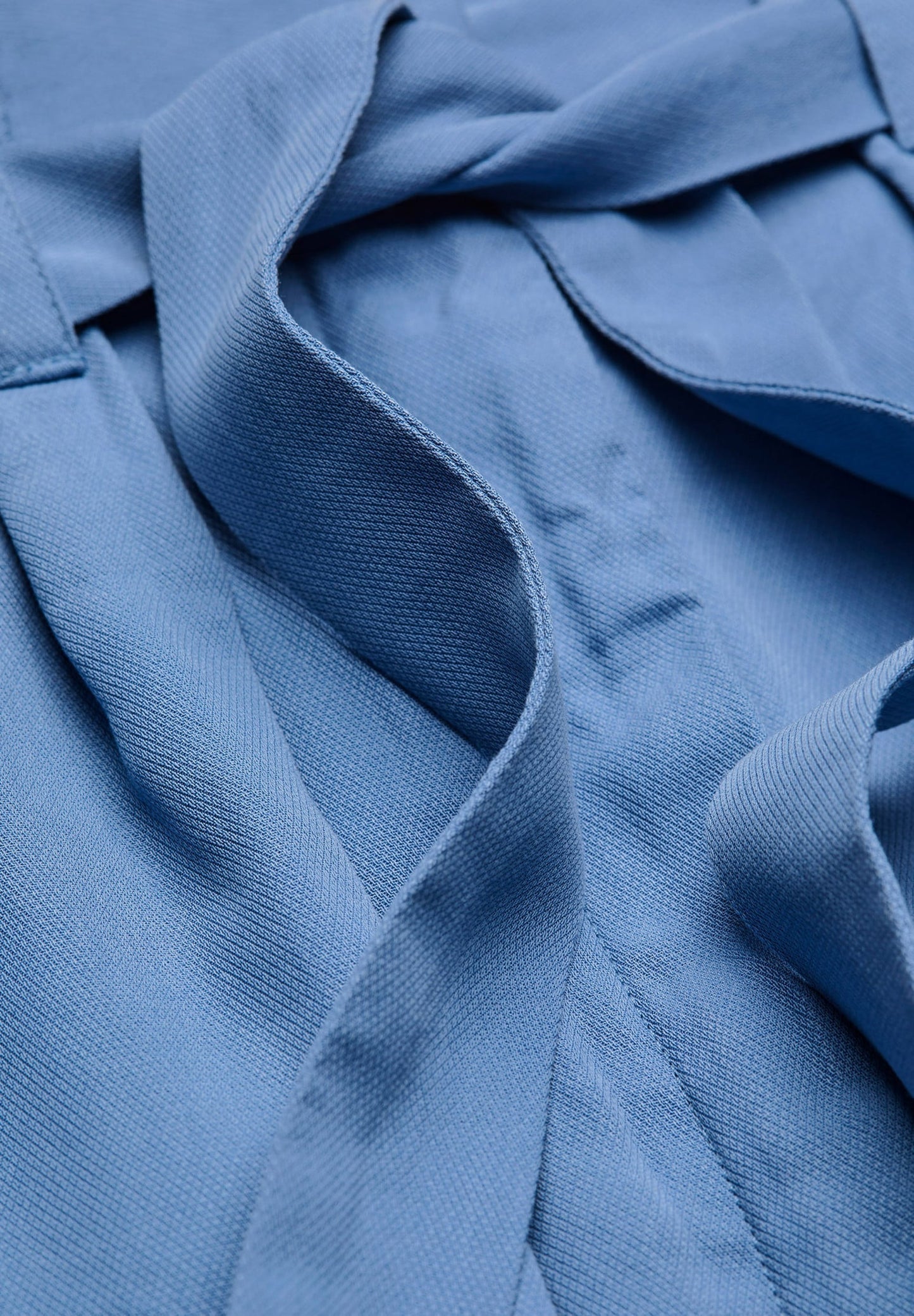 Pantalon bleu ciel en tencel - timeaa sky high
