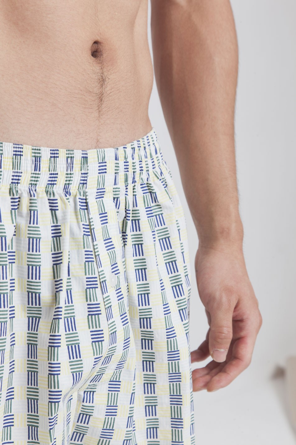Caleçon à motifs en coton bio