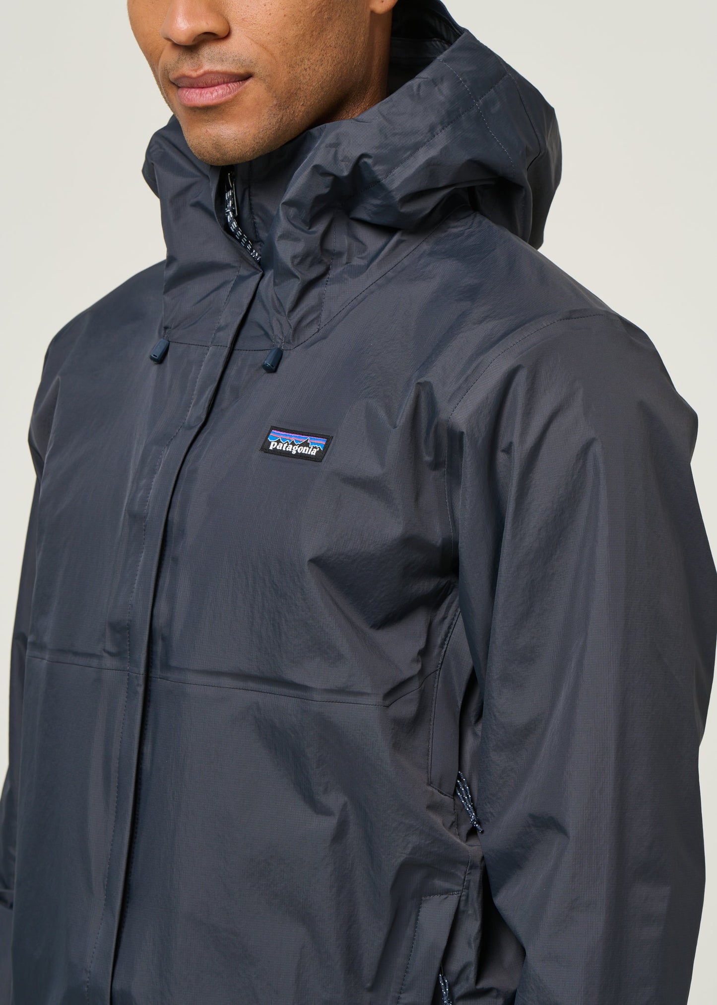 Imperméable en nylon recyclé | bleu "torrentshell 3l jkt smolder blue"
