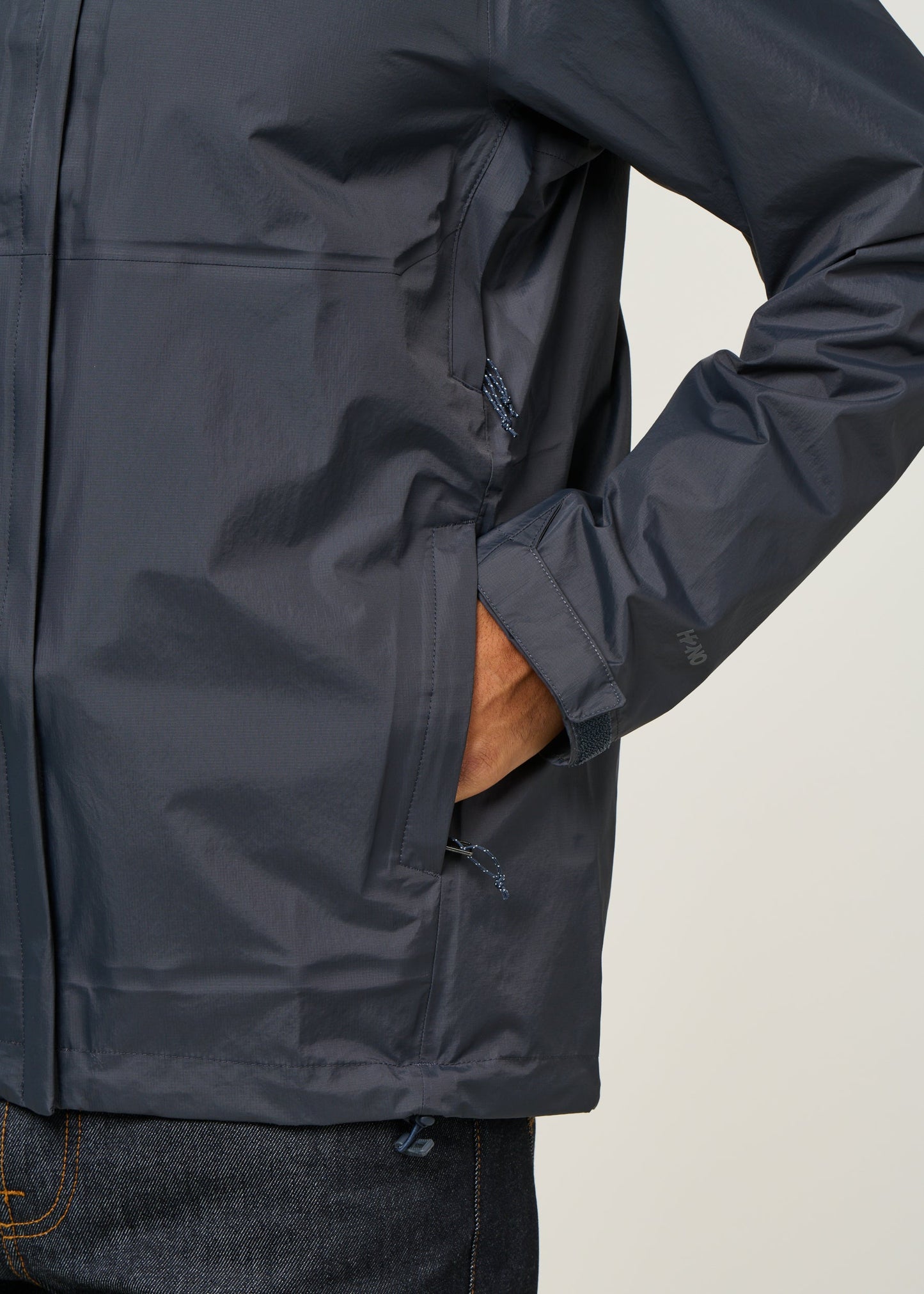 Imperméable en nylon recyclé | bleu "torrentshell 3l jkt smolder blue"