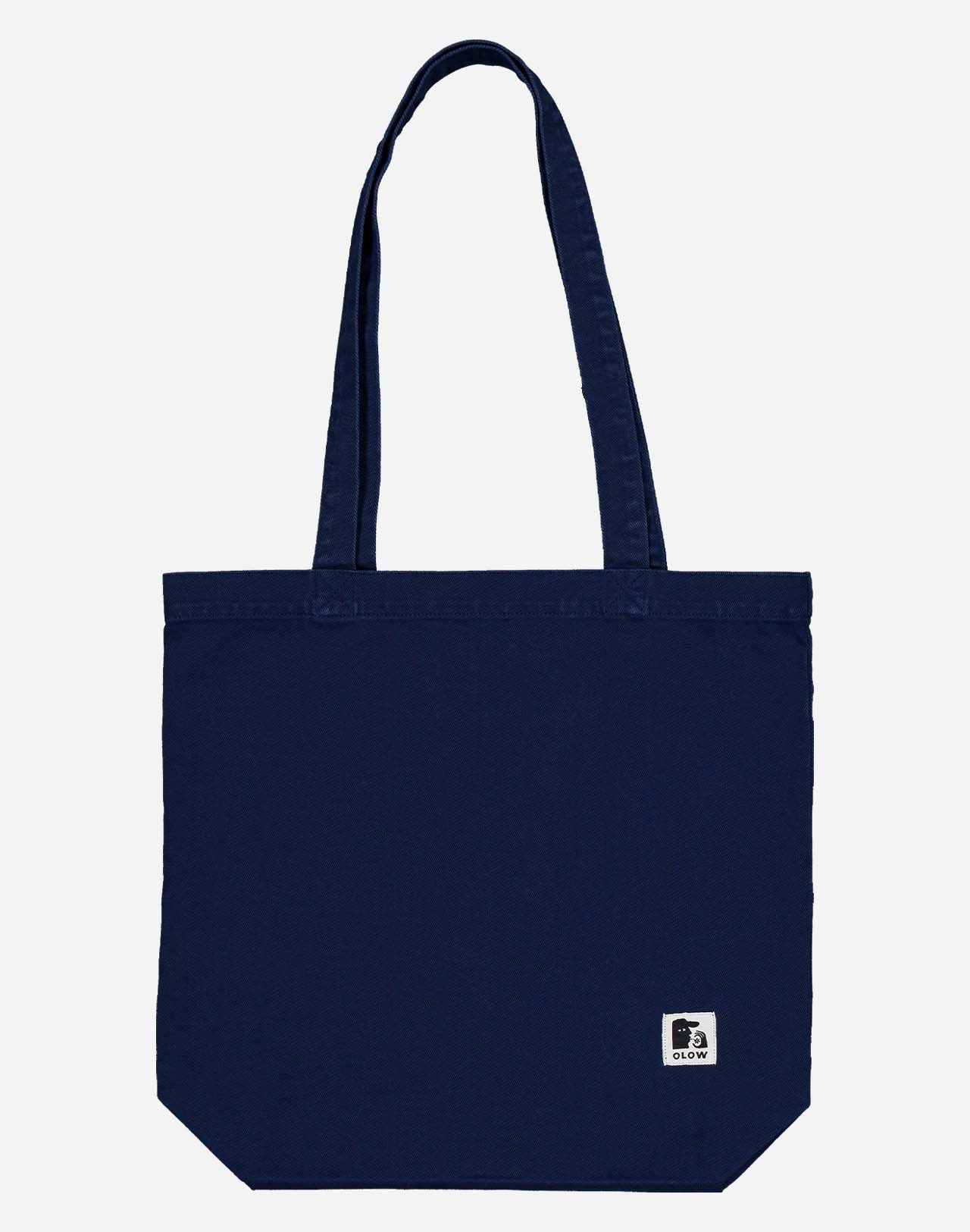 Sac cabas en coton biologique | bleu "tote bag toto mothersea"