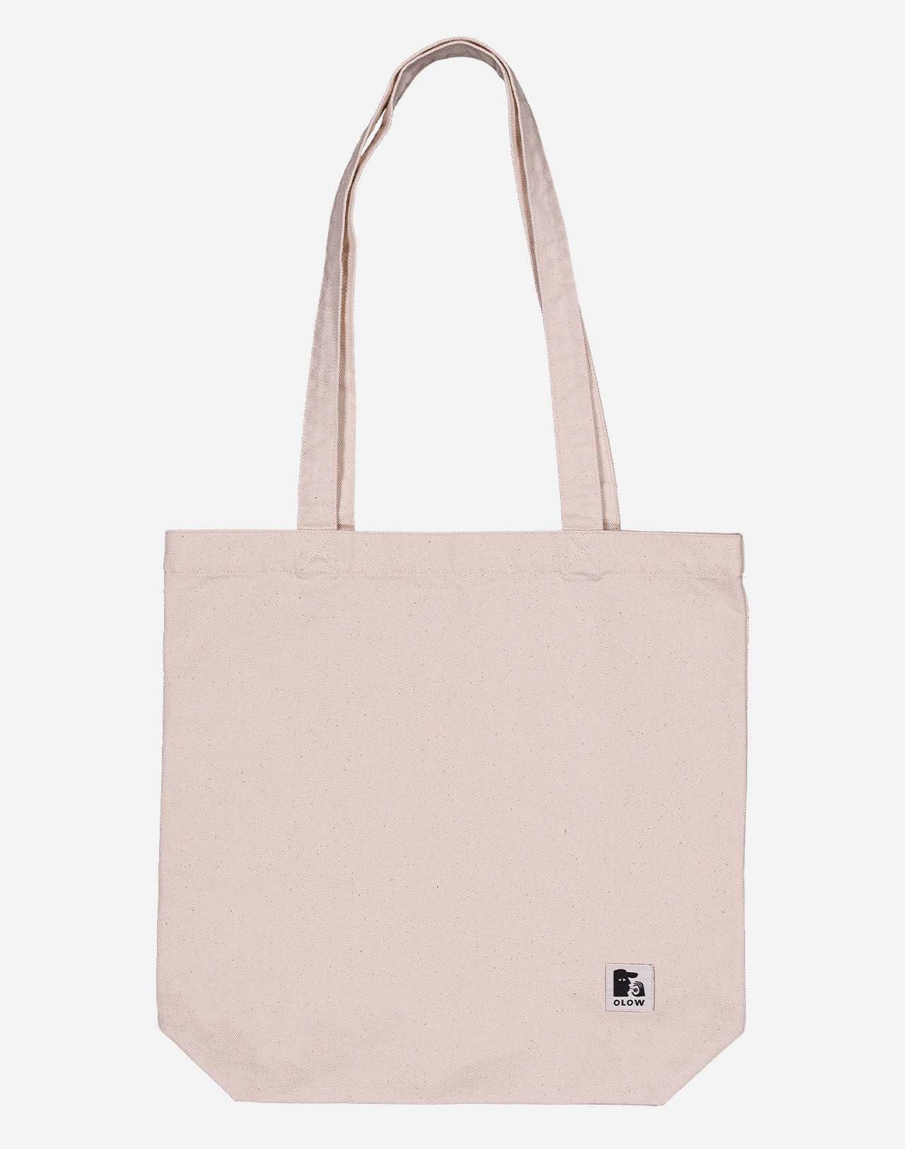 Sac cabas en coton biologique | blanc "tote bag toto poppies"