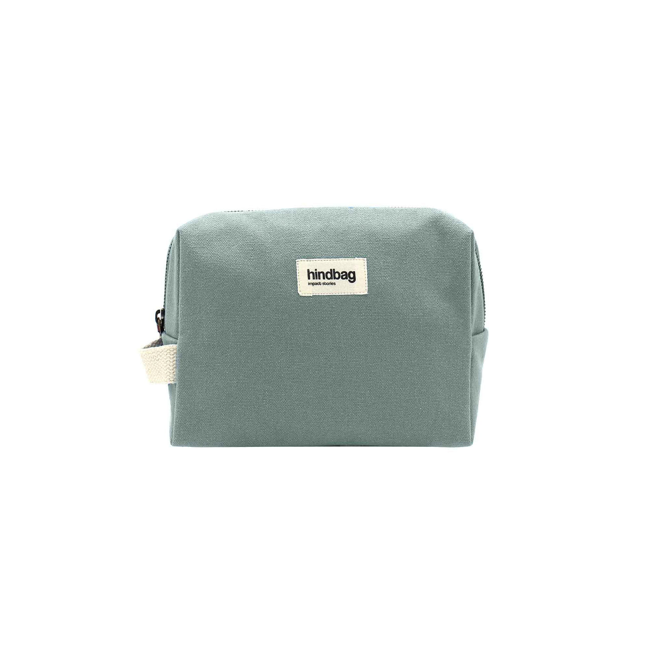 Trousse de toilette en coton bio | Sauge "leon sauge"