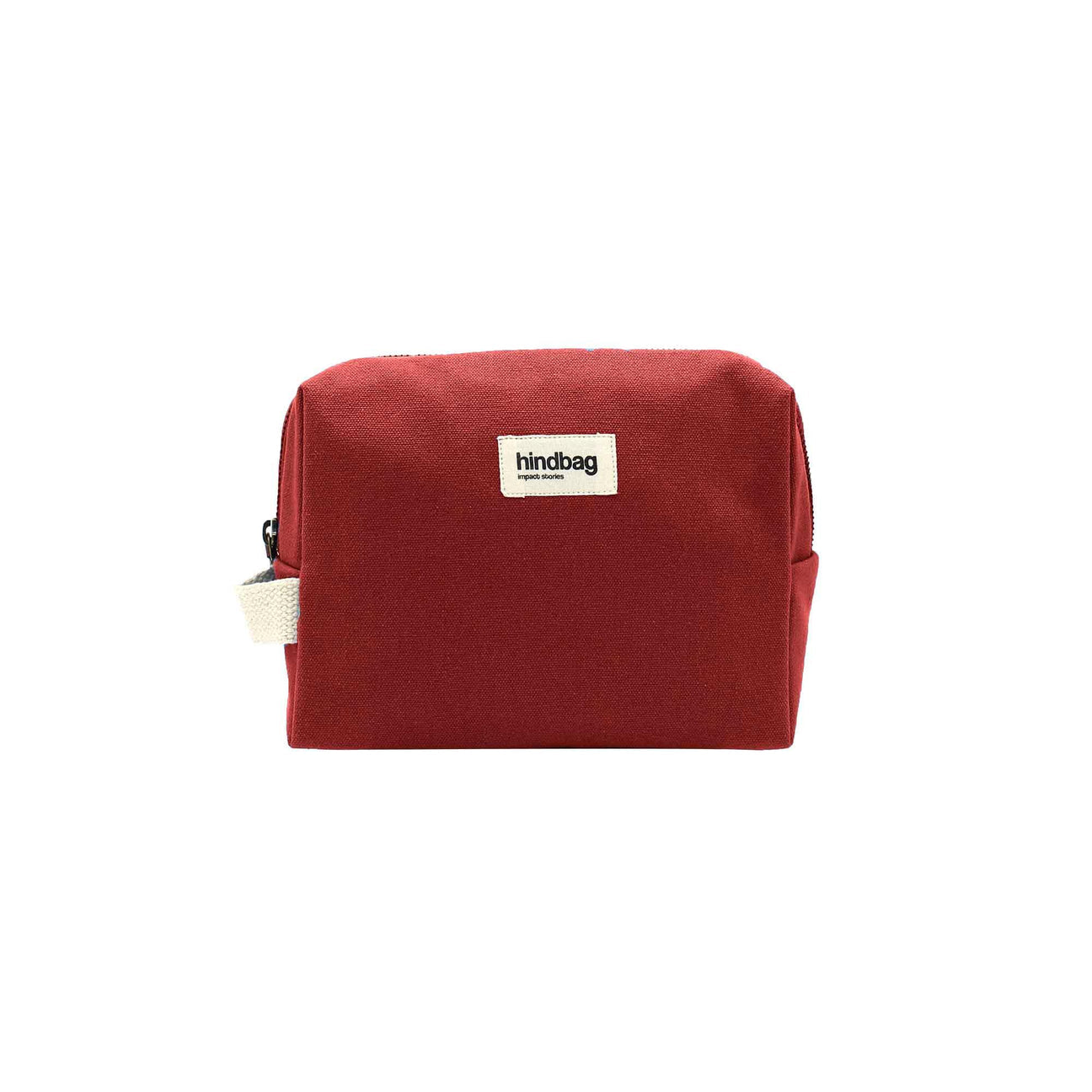 Trousse de toilette en coton bio | Terracotta "leon terracotta"