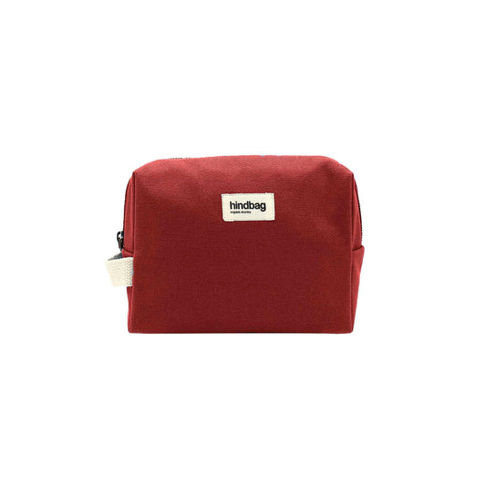 Trousse de toilette en coton bio | Terracotta "leon terracotta"