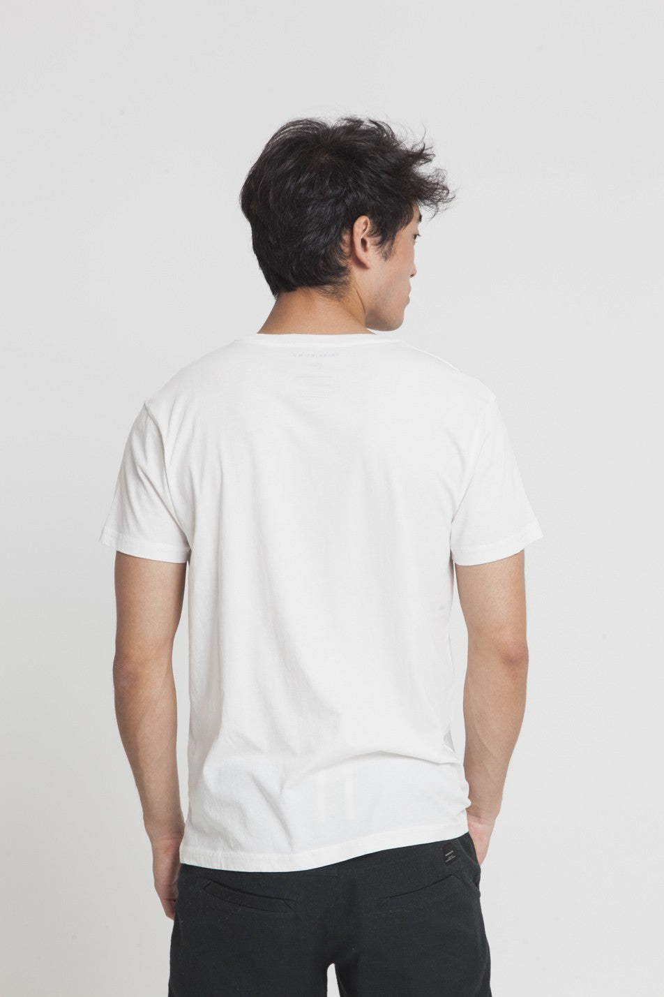T-shirt imprimé blanc en coton bio - United Humans