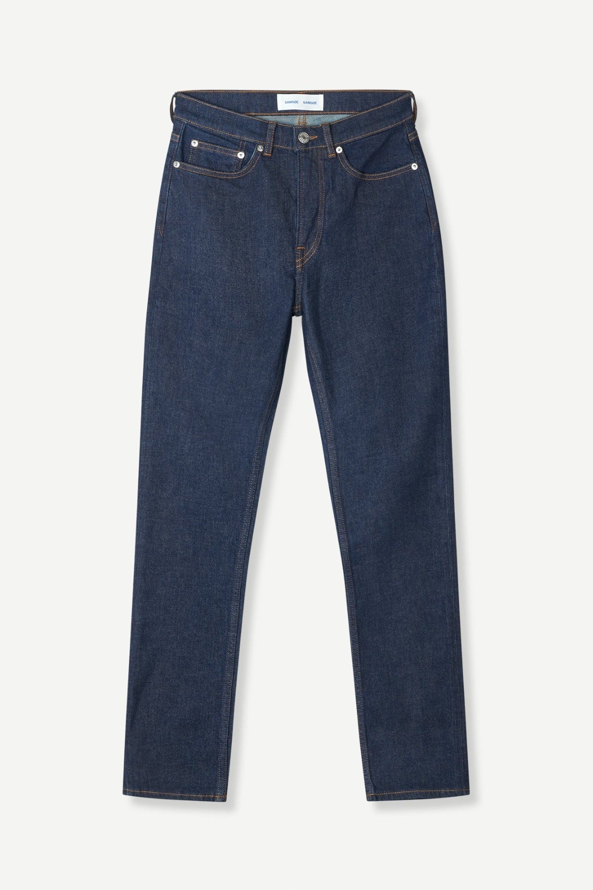 Jean slim en coton bio et recyclé | bleu brut "billie jeans winter sky"