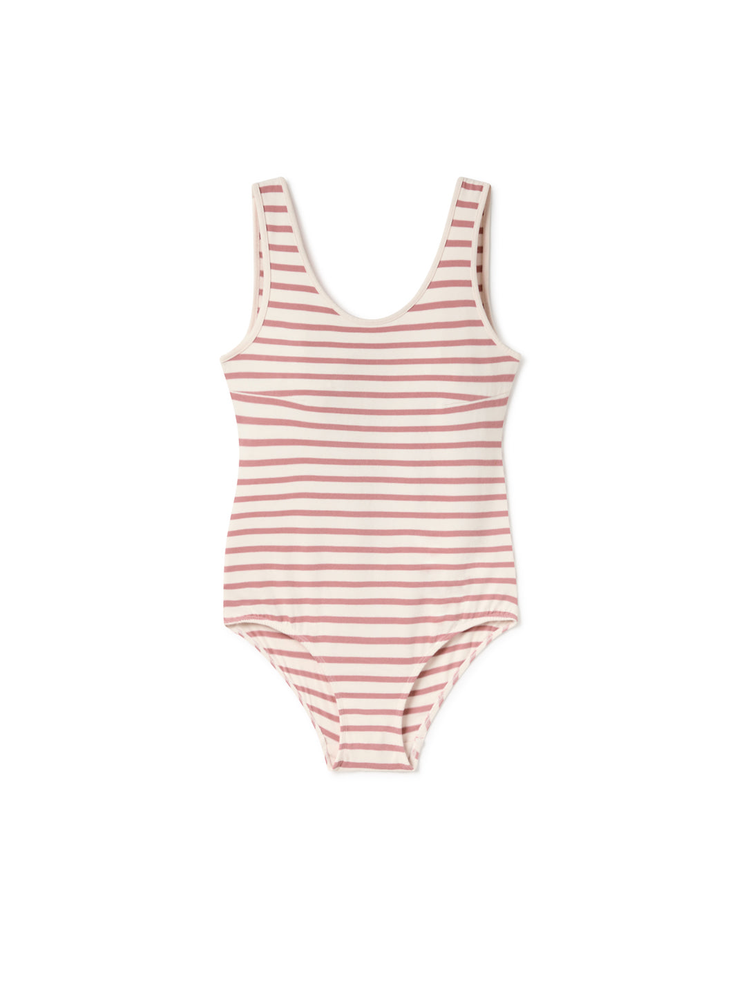 Body en coton bio | rayé "boko - rose stripes"
